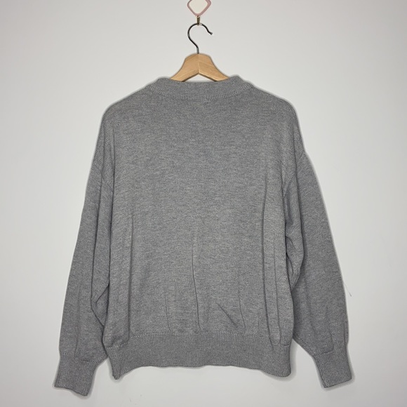 H&M Grey Crew Neck Knit Sweater - Picture 6 of 13
